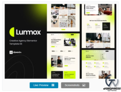 Lummox - Creative Agency Elementor Template Kit