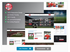 KitSoccer - Football Team & Sports Elementor Template Kit