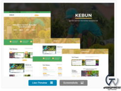 Kebun - Garden Service Elementor Template Kit