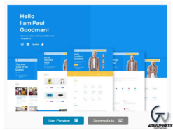 Goodman - Creative Portofolio Elementor Template Kit