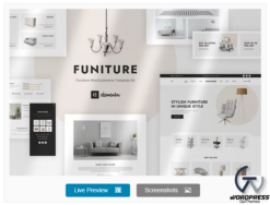 Funiture - Furniture Shop Elementor Template Kit