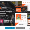 Firoox - Industrial Business Elementor Template Kit 3 19 7