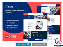 Fixmo – Smartphone, Tablet & Computer Repair Template Kit