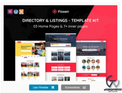 Fioxen - Travel Directory & Listings Elementor Template Kit