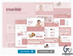 Essein - Beauty Spa Elementor Template Kit