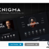 Enigma - Personal Portfolio Elementor Template Kit 3 4 8