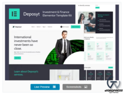 Deposyt - Investment & Finance Elementor Template Kit