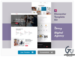 Darcy - Creative Agency Elementor Template Kit
