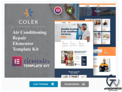 Colek - AC Repair Services Elementor Template Kit