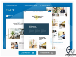 ClickIT - Creative Digital Agency Elementor Template Kit