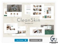 CleanSkin | Handmade Organic Soap & Natural Cosmetics Template Kit