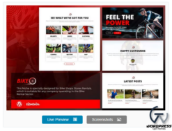 Bikeo - Cycling Club Elementor Template Kit