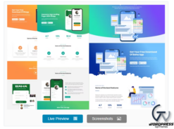 Baha - Apps Landing Elementor Template Kit