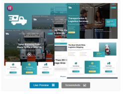 Antar - Transportation & Logistics Elementor Template Kit