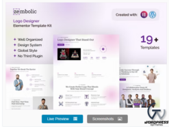 Zembolic - Brand Design Agency Elementor Template Kit