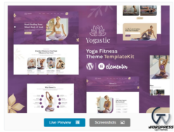 Yogastic | Yoga & Fitness Elementor Template Kit