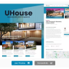 UHouse - Real Estate Elementor Template Kit 2 17. 7
