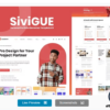 SiviGUE - Personal Portfolio Elementor Template Kit 3 16. 7