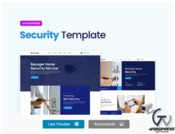 Secuger – Home Security Elementor Pro Template Kit
