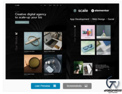 Scale - Creative Agency Elementor Template Kit