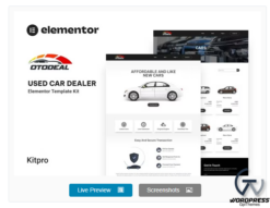 Otodeal - Used Car Dealer Elementor Template Kit