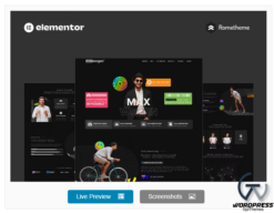 MAX - Content Creator Elementor Pro Full Site Template Kit