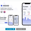 Hood - Mobile App & Startup Elementor Template Kit 3 23. 6