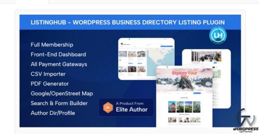 ListingHub %E2%80%93 WordPress Business Directory Listing Plugin