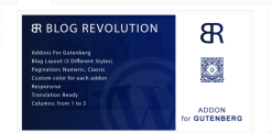 Blog Revolution for Gutenberg WordPress Plugin 1.0.0