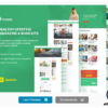 Cutato - Healthy Lifestyle Magazine & Blog Elementor Template Kit 2 49. 1 1
