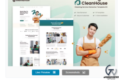 CleanHouse - Cleaning Service Template Kit
