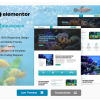 Aquaspace - Fish Aquarium & Aquascape Service Elementor Template Kit 2 10. 5
