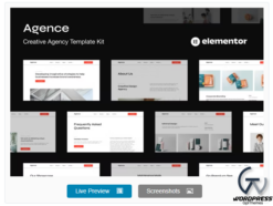 Agence - Creative Agency Elementor Template Kit