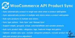 WooCommerce API Product Sync with Multiple WooCommerce Stores (Shops) 2.9.0