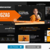 Zigzag - Creative Industries Elementor Template Kit 3 20. 4