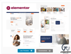 Zeleb - Social Media Marketing & Digital Advertising Elementor Template Kit