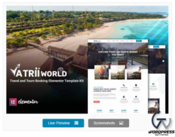 Yatriiworld – Travel & Tours Booking Elementor Template Kit