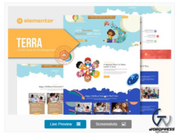 Terra - Child Care & Kindergarten Elementor Template Kit