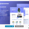 Socionet - Social Media Marketing Agency Elementor Template Kit 2 39.