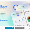 Savy - Cyber Security Elementor Template Kit 3 34.