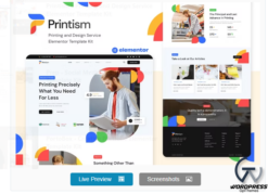 Printism - Printing and Design Service Elementor Template Kit