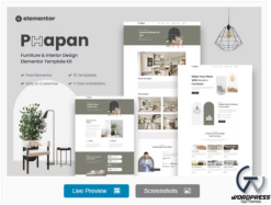 Phapan - Furniture and Interior Design Template Kits