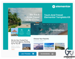 Ntarah - Tours & Travel Elementor Template Kit