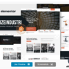 Mizeindustri - Corporate, Industry & Factory Elementor Template Kit 2 1. 1