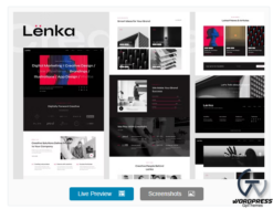 Lenka - Creative Digital Agency Elementor Template Kit