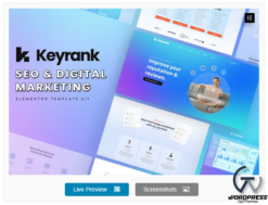 Keyrank - SEO & Digital Marketing Agency Template Kit