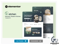 Ketchen - Modern Kitchen Elementor Template Kit