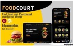 Foodcourt - Fast food & Restaurants WordPress theme