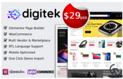 Digitek - Elementor Electronics WooCommerce Theme