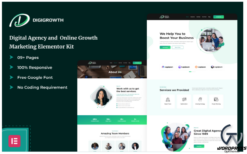 Digigrowth - Digital Agency and Online Growth Marketing Elementor Kit